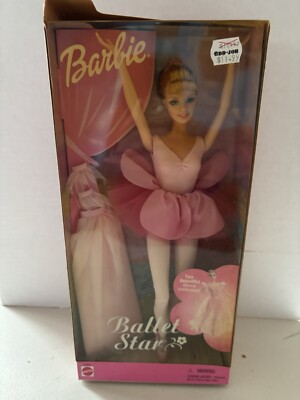 Vintage Barbie Ballerina Doll Ballet Star (Nice One) NOS Mattel 2000 #29195