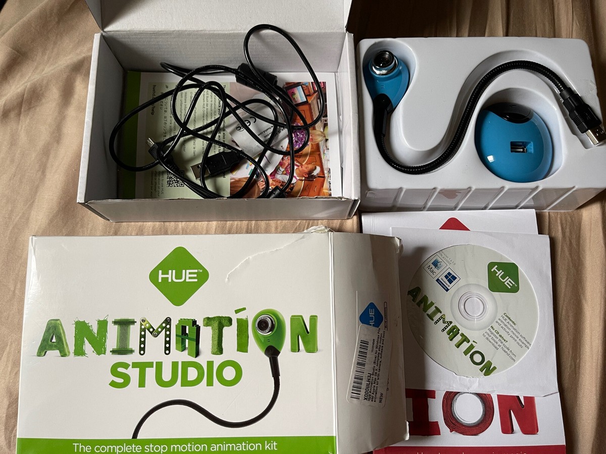 HUE Animation Studio: Complete Stop Motion Animation kit with Blue
