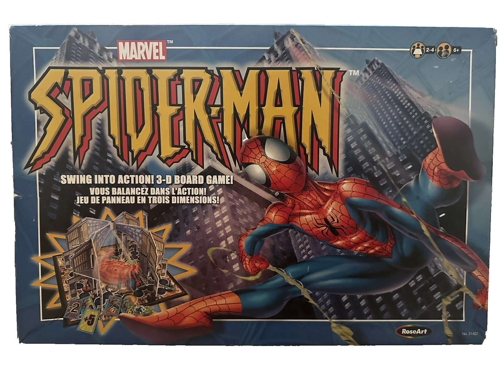 Spider-man Marvel Jogos tradicionais e de tabuleiro de Fabricação Contemporânea