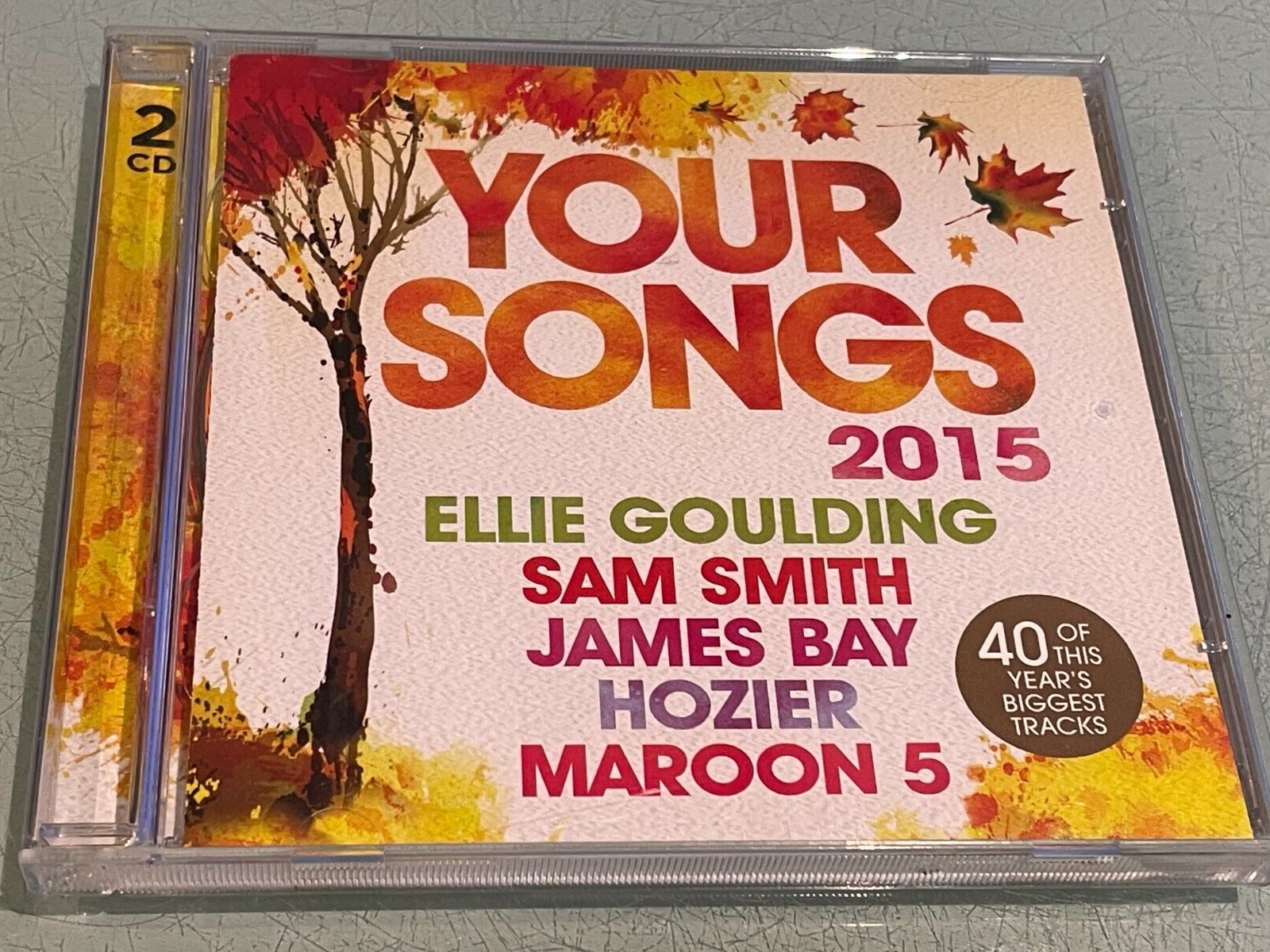 Your Songs 2015 Universal - 2 CD's Album - 40 Great Tracks from Various Artists