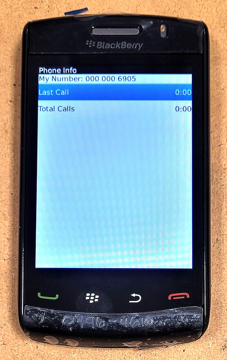 【ブラックベリーページ】 BlackBerry Storm 3 III 9570 - Black ( Verizon ) Unreleased