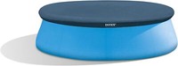 Intex 28020 Easy Pool Cover Blue 244 Cm 2,21 M Durchmesser Robuste Befestigung