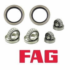 For Porsche Front Wheel Bearing Kit Fag Inner Outter Seals 356 911 914 930 944