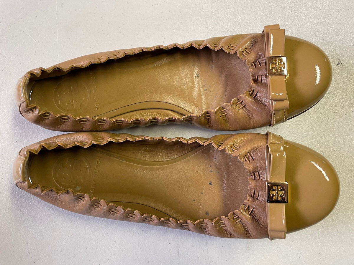 Tory Burch Shoes Size 7.5 Slip On Ballet Flats Sand Yellow Gold Tan Women's | eBay Tory Burch Shoes Size 7.5 Slip On Ballet Flats Sand Yellow Gold Tan Women's | eBay