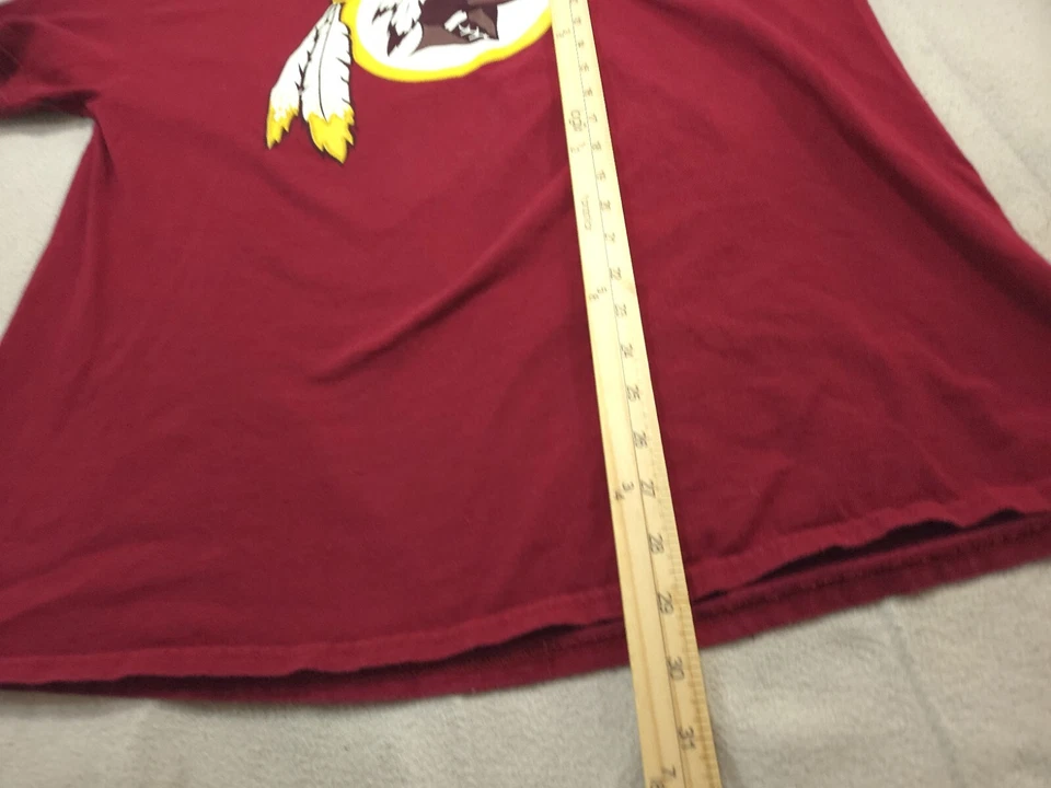 华盛顿红皮队衬衫特大号 Robert Griffin III 球衣 RG3 男式 XL T 恤 — 第 3/4 张图片