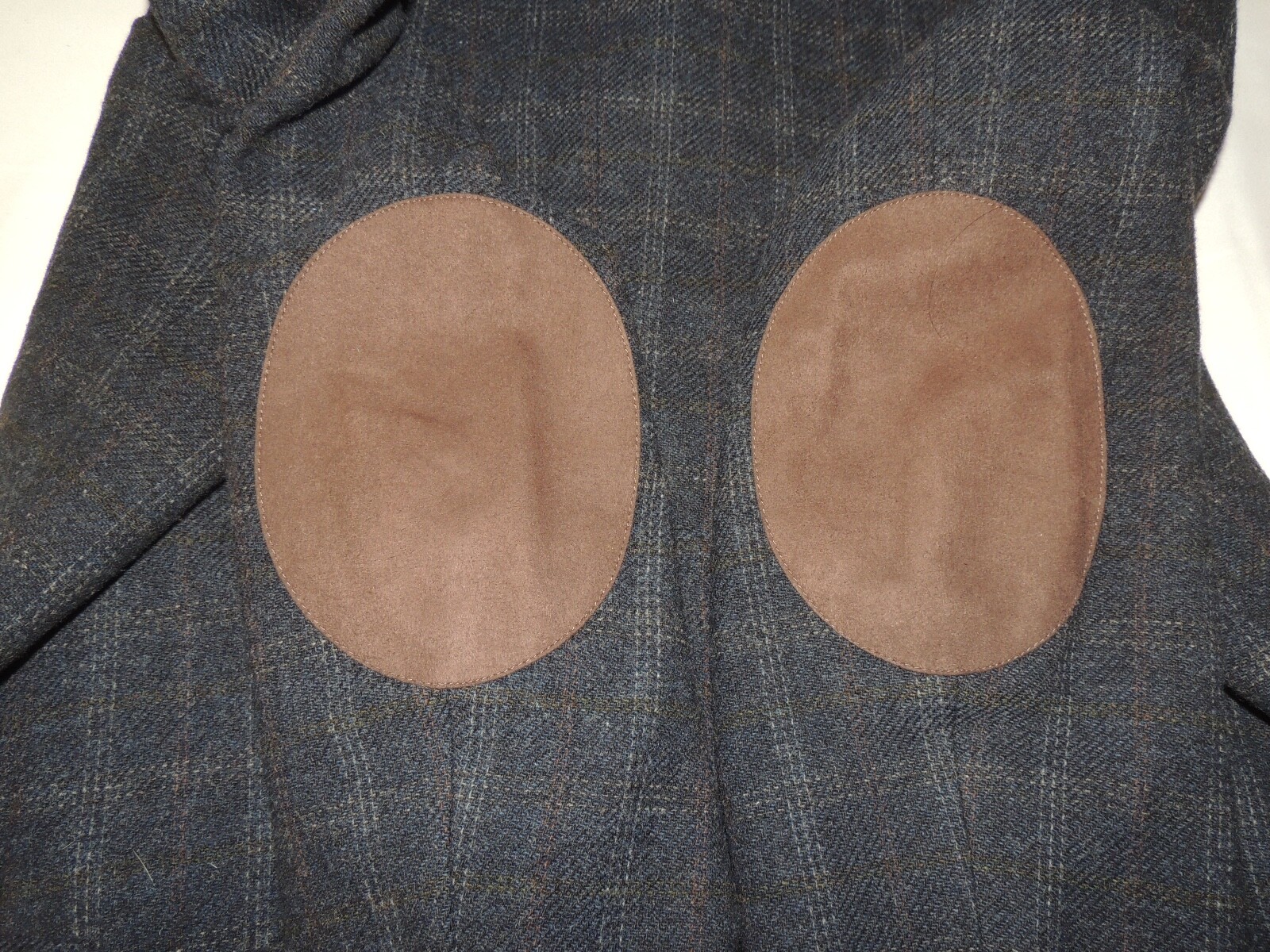 JOE Joseph Abboud Blue windowpane with Elbow patc… - image 10