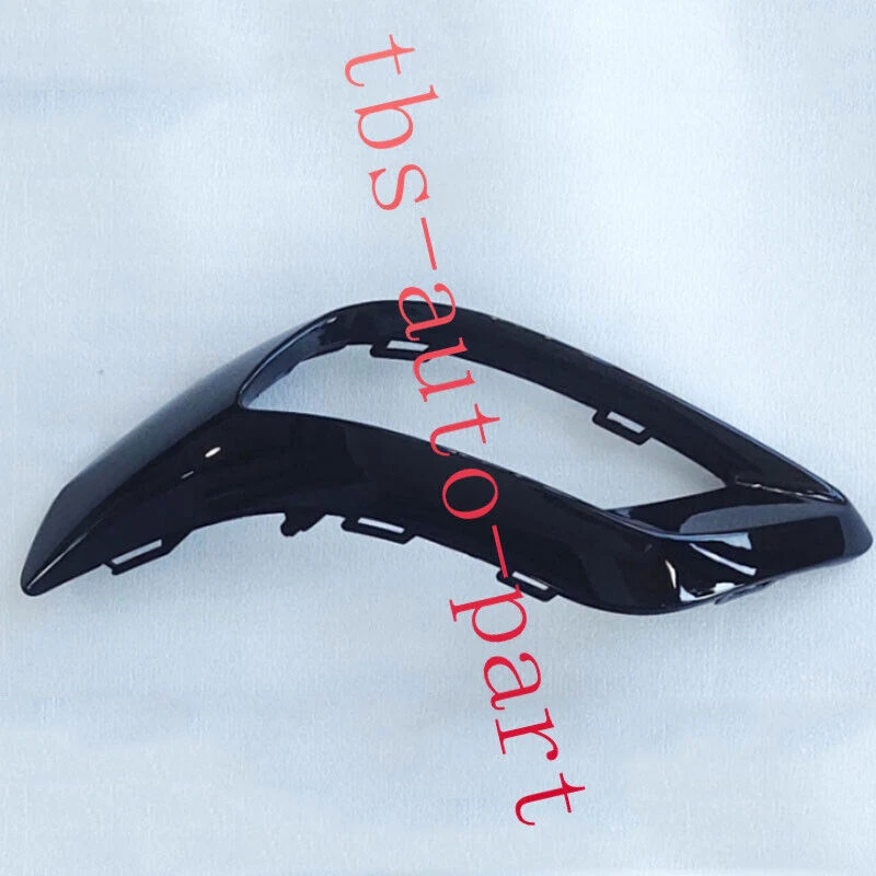 Fit For Audi Q7 Sline 2020-2023 Glossy Black Left Rear Exhaust pipe Trim Frame - Image 3 of 4