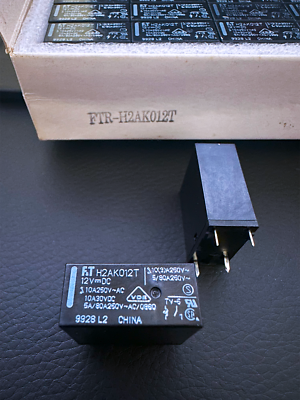 5 Pezzi Takamisawa Fujitsu 12V SPST Relay Con 4 Pin Italia