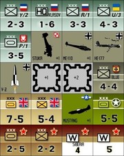 The Russian Campaign (’74) Multiple Variant Counters