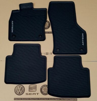 original VW Arteon Fußmatten 4 Gummimatten vorne hinten 3G8061500 rubber mats