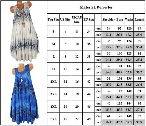 Abito sciolto donna donna boho spiaggia vacanze floreale sole taglie forti - Foto 3 di 23