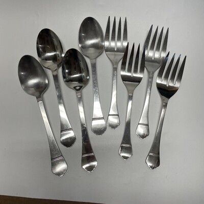 Dalia 18/10 Stainless Spain VALLARTA - Lot of 8 Serving Utensils