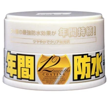 [SOFT99] Fusso Coat 12 Months Wax Solid Car Waterproof LIGHT COLOR (200g)