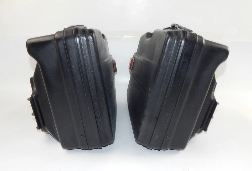 SMALL KRAUSER RH LH SIDE HARD LUGGAGE CASE TRUNK BLACK BMW DUCATI GUZZI BENELLI - Image 4 of 4