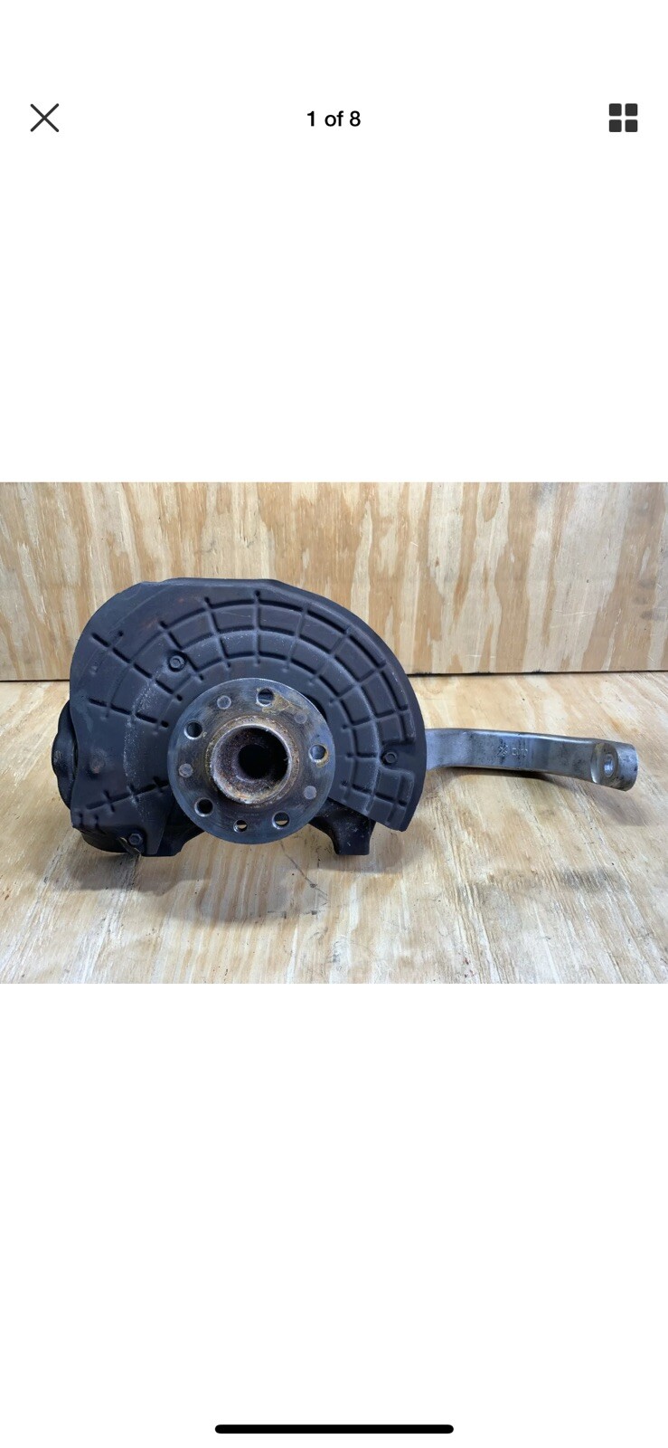 2015 15 MASERATI GHIBLI BASE RWD / RIGHT FRONT KNUCKLE HUB SPINDLE ARM
