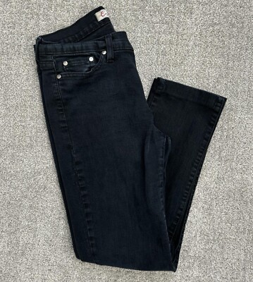 EUNINA JEANS USA ~ Ultra Dark Blue Jeans/Almost Black Denim ~ Size 13 | eBay
