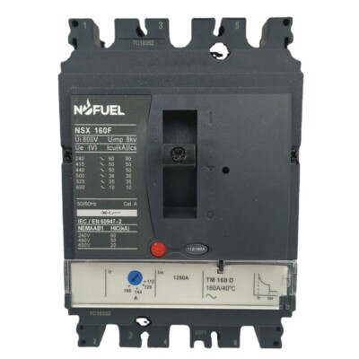 NSX160F TM160D 3P3D 160A 36KA MCCB LV430630 Molded case circuit breaker Compact