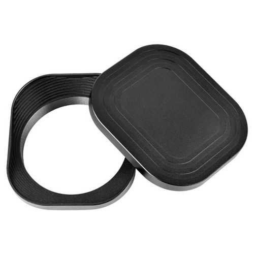 62mm Square Lens Hood in Aluminum Alloy Provides Lens Protections Glares Reduces - Picture 3 of 8