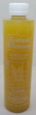 KOTTON KLENSER LEMON OIL BEESWAX FURNITURE POLISH WOOD PROTECT WATERPROOF - 10 f