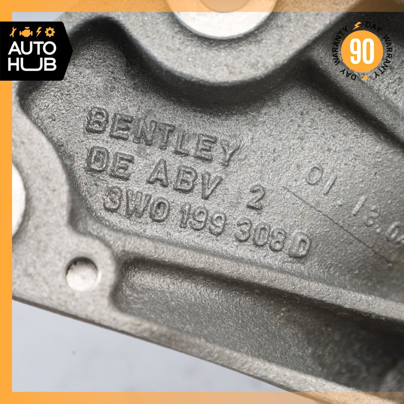 03-18 Bentley Continental GT GTC 6.0L Engine Motor Bracket Mount Right Side OEM