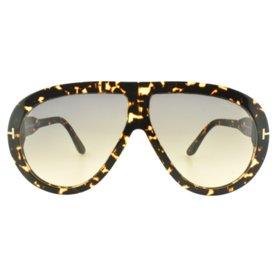 NEW!! TOM FORD TROY TF836 52B 61-10-140 Havana Pilot Full Rim