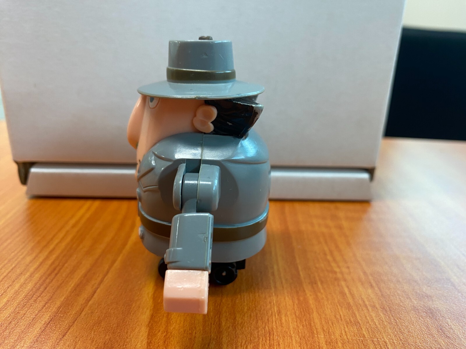 Inspector Gadget Gyro Action Figure on Wheels 1980's Retro Toys Bandai