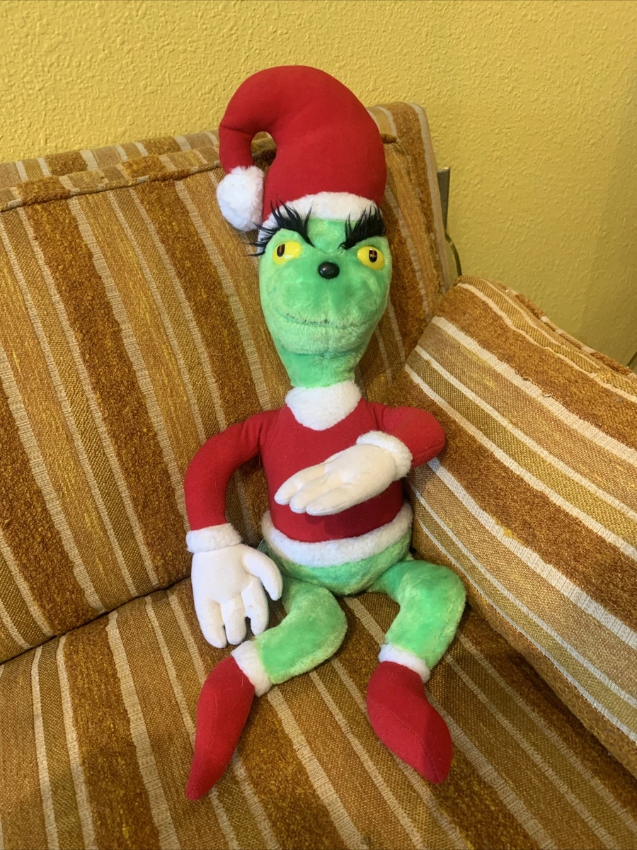 Large grinch stuffed animal sale
