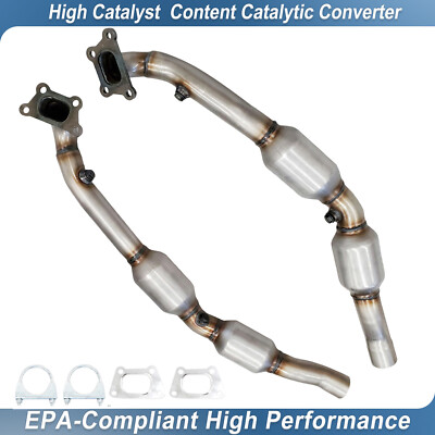 2012 2013 2014 2015 for Chevrolet Camaro 3.6L Catalytic Converter Both Sides