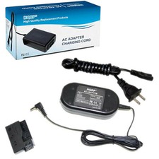 HQRP AC Adapter DC Coupler for Canon EOS 550D 600D, Kiss X4 X5, Rebel T4i T5i