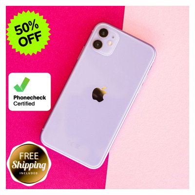 Apple iPhone 11 128GB 64GB Factory Unlocked Verizon US Cellular Good Battery