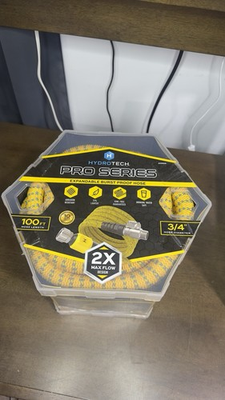 #ad #ad Hydrotech 5560 Pro Series 100 Ft 3 4” Expandable Burst Proof Hose RV Garden $80.00