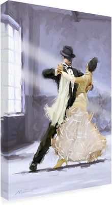 Wrapped Canvas Wall Art - the Macneil Studio 'Ballroom Dancing' Wall Art for Liv