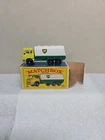 Matchbox lesney # 25 B.P Tanker Petroleum Original W/box  Play Toy Green White