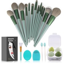 22-Piece Makeup Brush Set for Foundation Eyeshadow Application