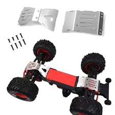 Stainless Steel Chassis Armor Guard Plate Kit for ARRMA 1/10 QUAKE RC Upgrades