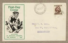 Australia 1950 Oxford Press 8½d Aboriginal FDC Cover