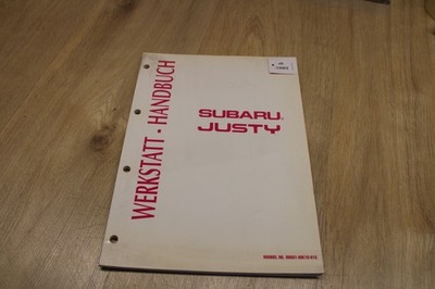 Subaru Justy Werkstatt Handbuch 99501-80E10-01G  xb13063