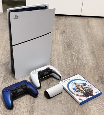Sony PS5 Disc Edition CFI-2015 1TB Console Bundle w/2 DualSense and More