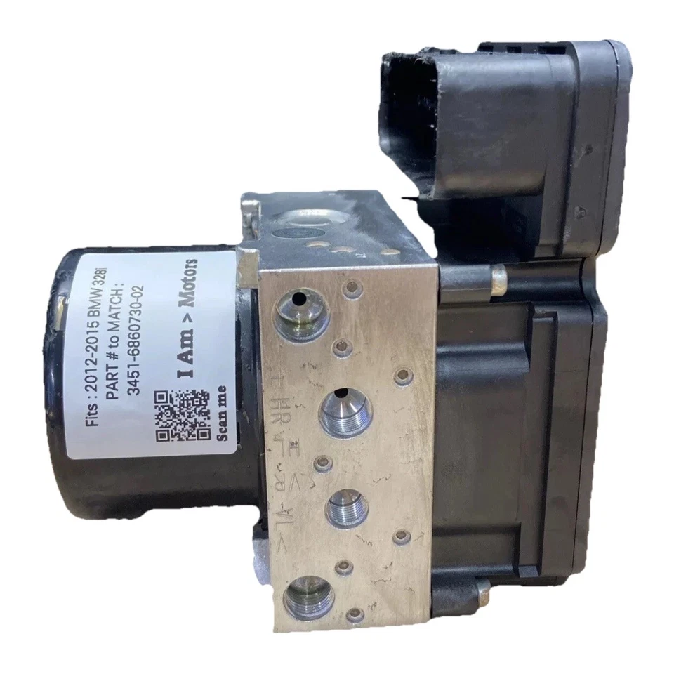 Módulo de bomba de freno ABS 2012-2014 BMW 328i reacondicionado | 3451-6860730-02 Foto 3 de 4