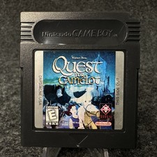 Nintendo Game Boy Quest For Camelot Cartridge Authentic WB Titus RPG Game