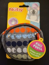 Nuby Pacifier/dummy travel pouch 48 of various colours 