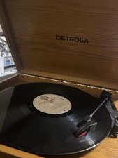 Record Player Cassette  CD player Vinyl Am/Fm Radio Detrola KM837 Tested/Works