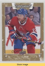 2017-18 Upper Deck Compendium Gold Karl Alzner #713 READ 0zu