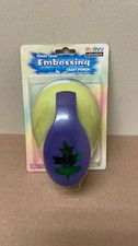 PRICE Offers WeIcomed  Marvy Uchida Clever Lever Embossing Craft Punch Oak Leaf