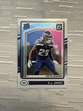 D.J. James 2024 Donruss Optic #222 Rated Rookie