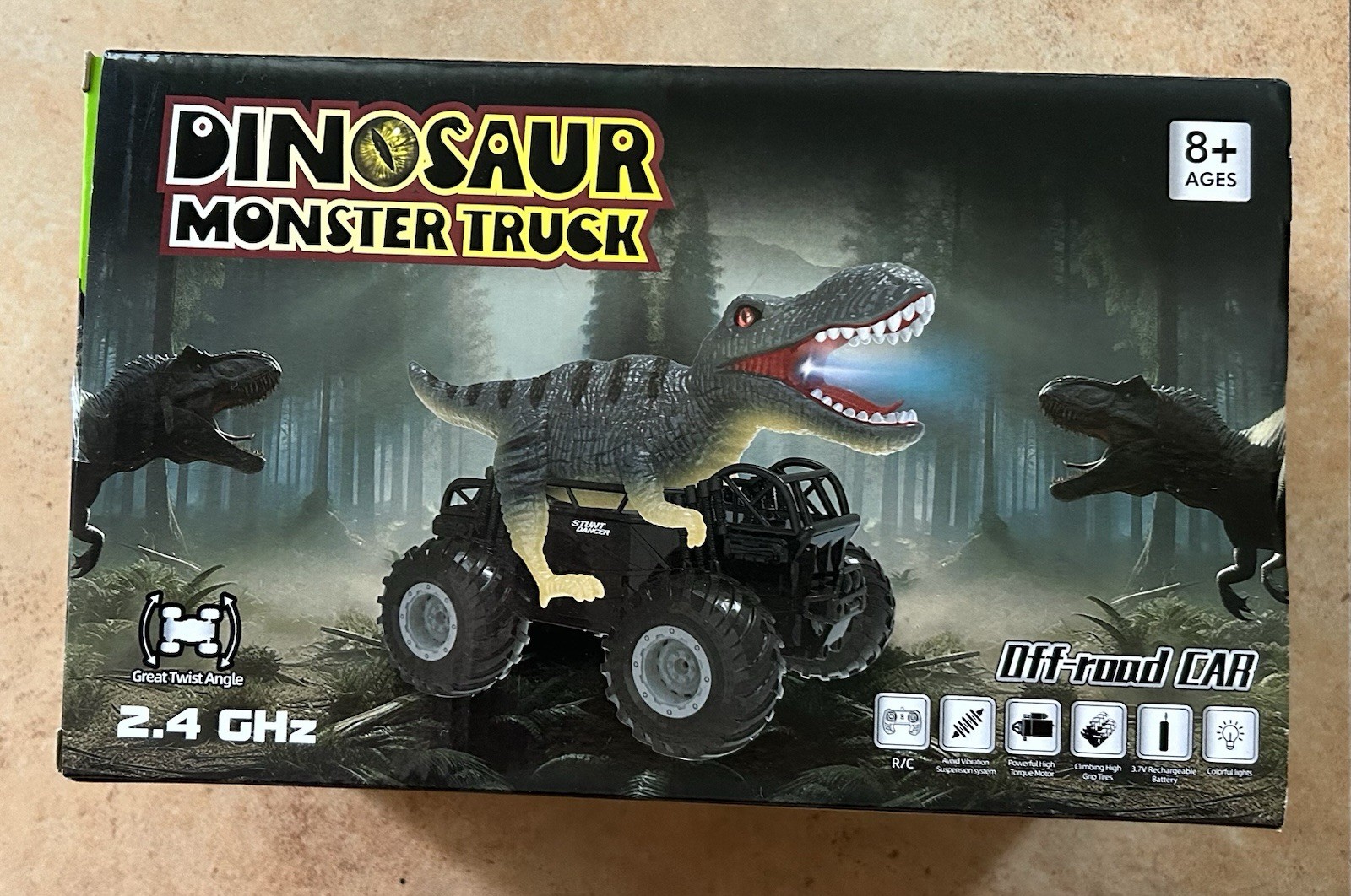For Boys Ages 3-12 W Light And Sound.  2.4 Ghz, 1:18 Scale