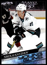 2020-21 Upper Deck Young Guns Nikolai Knyzhov Rookie San Jose Sharks #492 R3