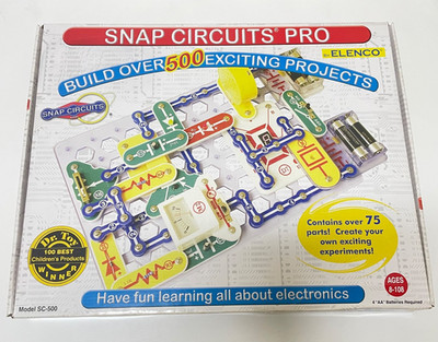 Elenco Snap Circuits Pro SC-500 Electronics Exploration Kit. Ages 8+  2007 Model