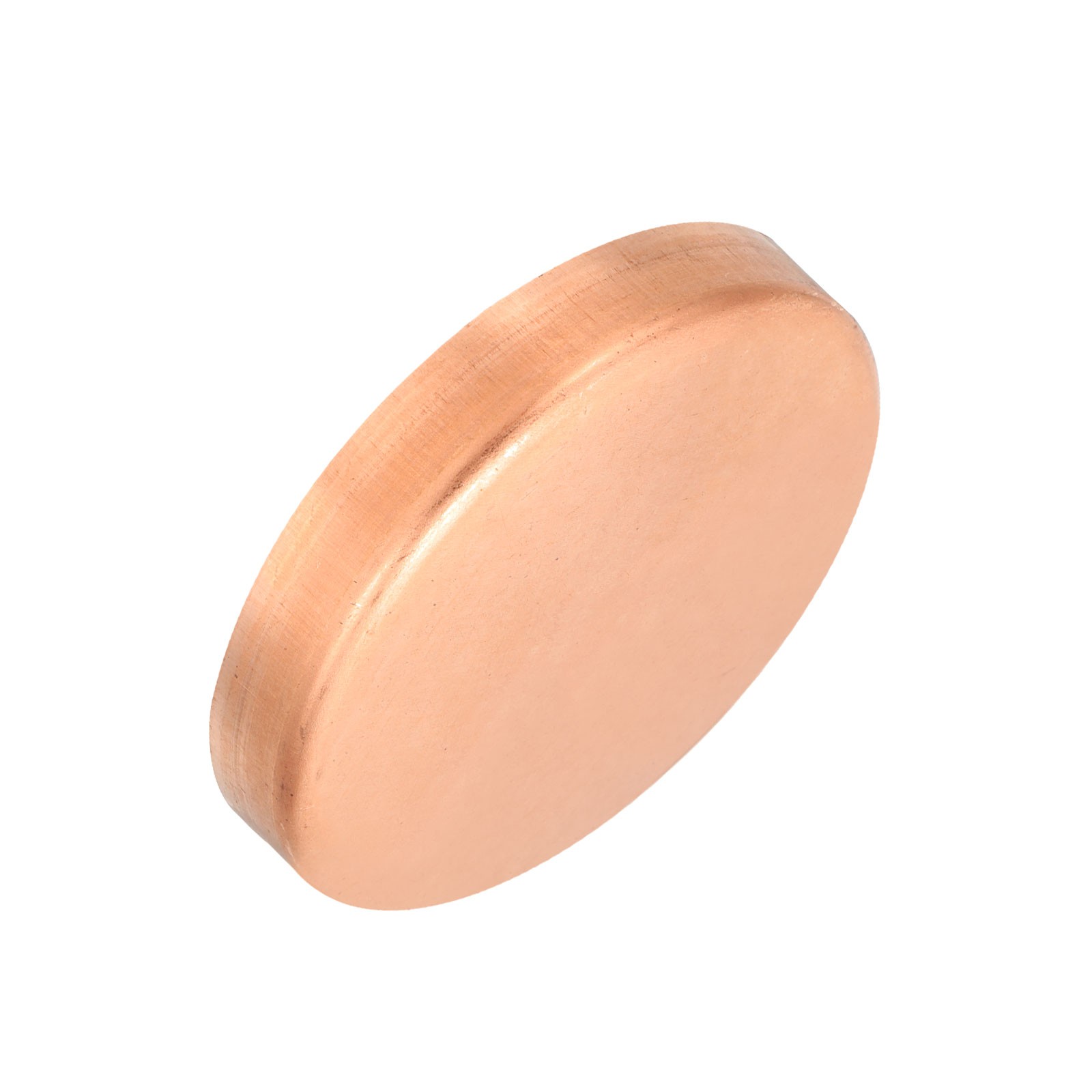 3-1/2 Inch ID Copper Pipe End Cap, Copper Fitting Cap Sweat Plug Connection