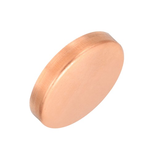 3-1/2 Inch ID Copper Pipe End Cap, Copper Fitting Cap Sweat Plug Connection
